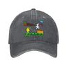 Unisexic Miner Baseball Cap Sun  Retro Game  Hiking Fishing High Quality Washed Trucker Hat Women Unisex Trendy Design Baseball Caps