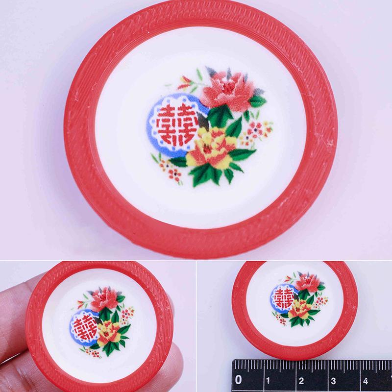 

Кукольный домик Миниатюрные кухонные аксессуары Китайская имитация Спичка Эмалированная миска Модель Миниатюрная посуда Горшочек для приправ as the picture