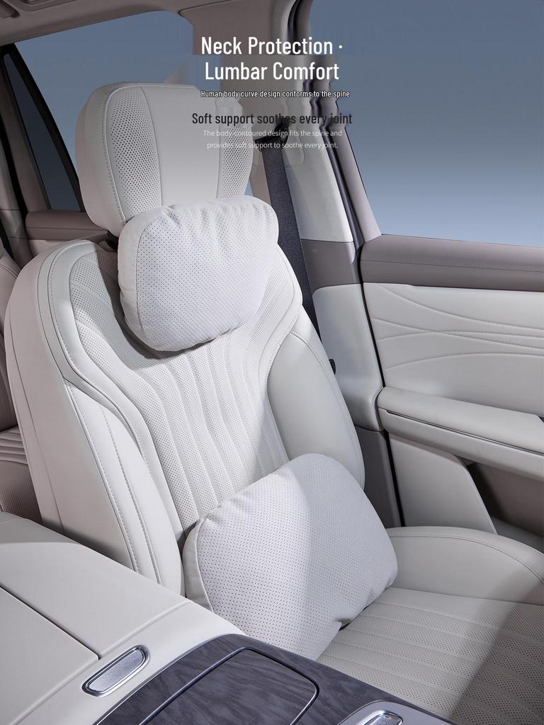 Geely Galaxy M9 Maybach Headrest Lumbar Support and Neck Pillow Cushion