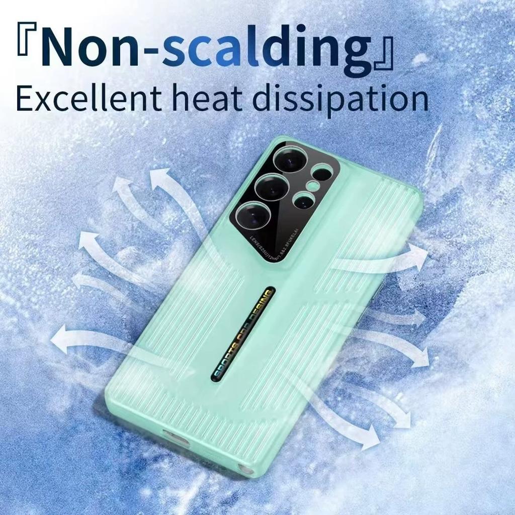 Huse Subțiri Colorate pentru Disiparea Căldurii Pentru Samsung Galaxy S24 S22 S23 Ultra S25 Plus Husă Golă Protecție Obiectiv Capac Spate