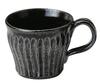 Marui Seito Shigaraki Ware Hechimon Mug with Black Glaze