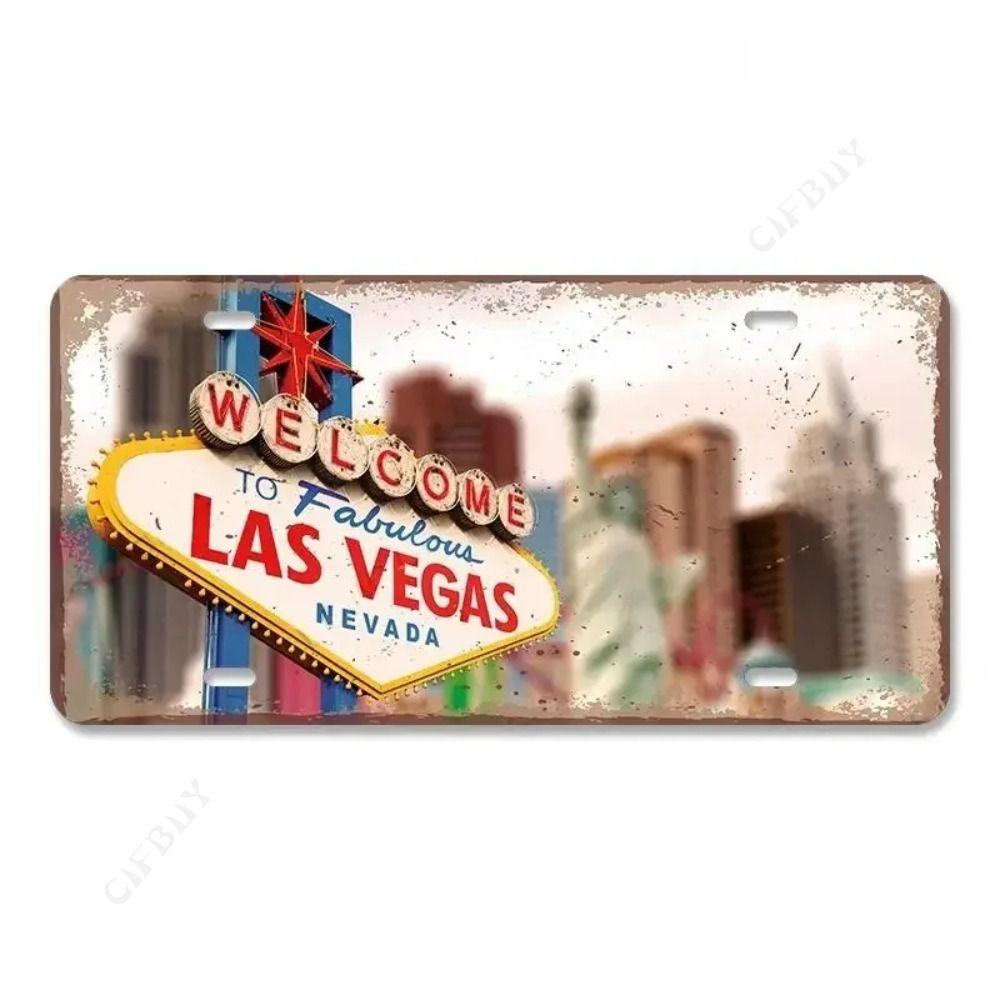 Vintage Car Retro Metal Tin Signs