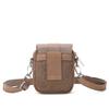 High-Quality Retro Canvas Small Bag Men Fashion Multi-Functional Pockets Leisure Travel Phone Bags Toolkit Vintage Package