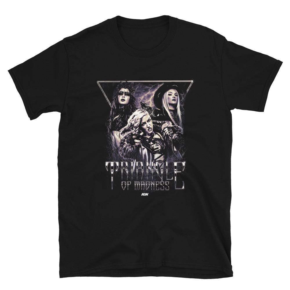 Triangle of Madness  Wicked Three AEW Official TShirt Unisex T-Shirt L