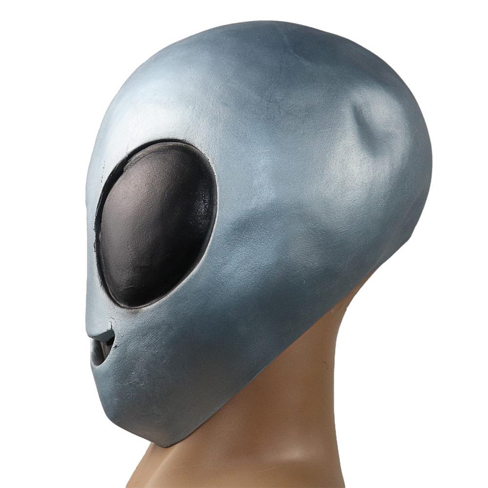 Alien Emoji Mask Halloween Prank Mask Halloween DJ Mask Hood