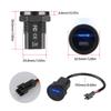 12V/24V PD3.0 Typ-C-Anschluss Auto-Ladebuchsen, Schnelllade-USB-Panel für LKW-Bus