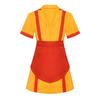 Film and television bar fast food overalls halloween uniforms short skirts bankrupt sisters trend costumes