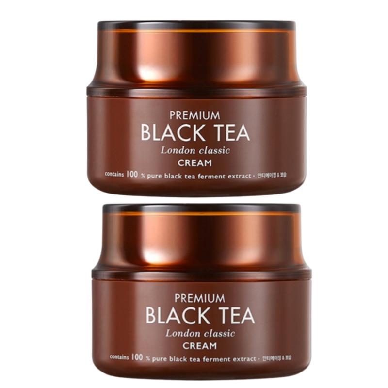 Tonymoly Premium Black Tea London Classic Cream 50ml+50ml Korea Beauty