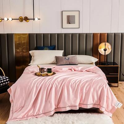 High End Mulberry Silk Quilt for Summer Lyocell Fabric 100% Silk Filling Blanket for Double Bed Soft Silky Cool Quilts 200x230