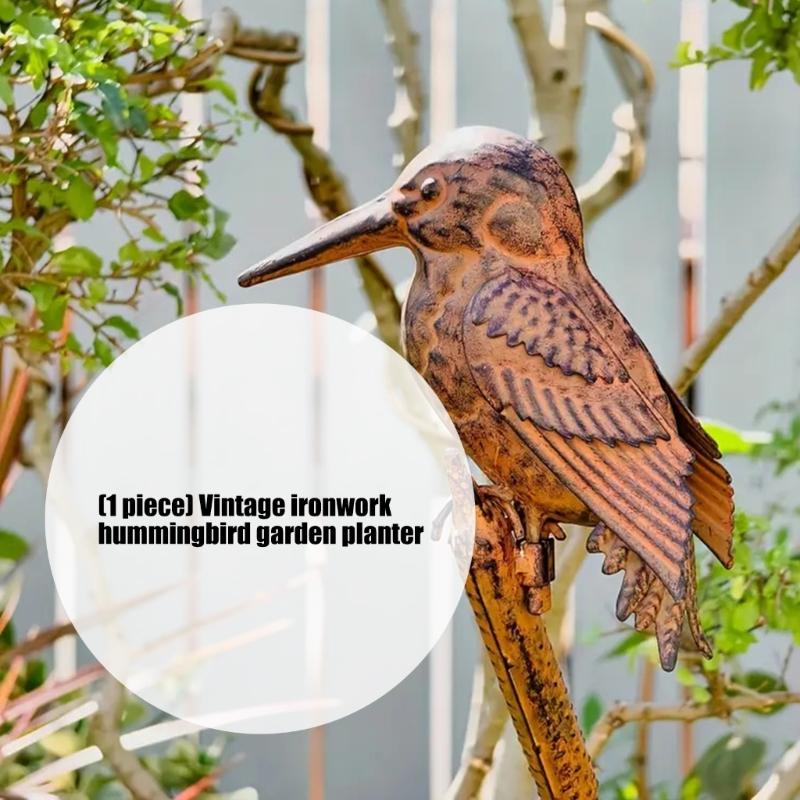 Simulation Bird Stakes Living Room Ornaments Home Artificial Crafts Garden Sculpture Porch Yard Decoration