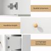 Mobile da Bagno Stretto Alto 178 cm - Bianco