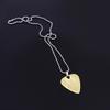 Beautiful Guitar Picks Necklace Plectrum Plucked String Instrument Accessories Gold & Sliver Color