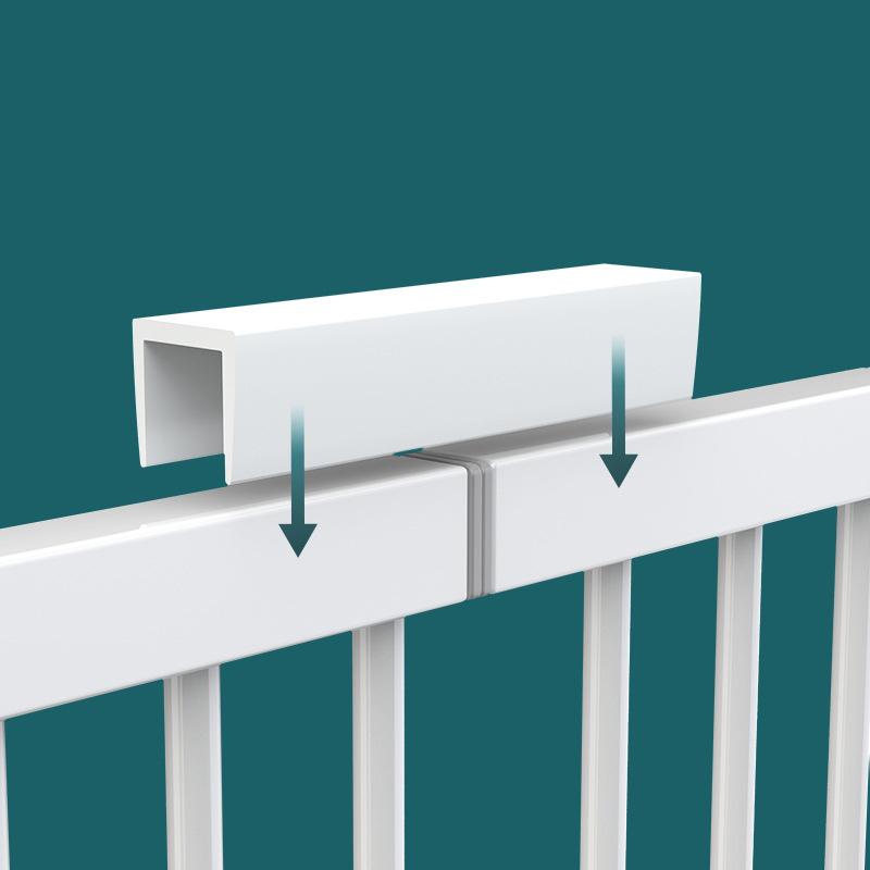 6 Pcs Safety Door Reinforcement Slot Baby Gate Dog Groove Gates Pet Supplies Pvc Dog Gate Reinforcement Fence Reinforcement