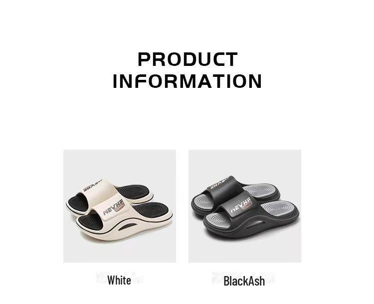 2025 Men's Non-Slip PVC Slippers: Odor-Free, Summer-Ready Indoor/Outdoor Bathroom Sandals