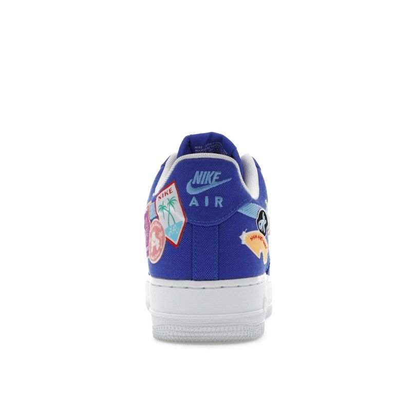 Nike Air Force 1 07 Patched Up - Los Angeles Women Sneakers Blue Racer-Blue University-Blue DX2306-400