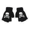 Unisex Pekskärms Halvfingerhandskar - Tunn Modell för Höst- och Vintersporter, Utomhusaktiviteter och Halloween