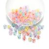 20Pcs/Pack Acrylic Spaced Beads Candy Heart Flower Shape Beads Decoration For DIY Necklace Earrings Jewelry Making Supplies