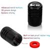 Car Tire Valve Stem Covers Tire Valve Caps Compatible with X5 Metal Material Car Exterior Accessories
