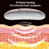LED Display Electric Warm Waist Belt 4 Gear Massage Vibrating Abdominal Massager  Body Shaping