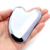Gua Sha Plate for Face and Terahertz Body Facial No Holes [GOLD STONE] Body, Mineral, Massage, Slimming, Beauty, M-Shaped,