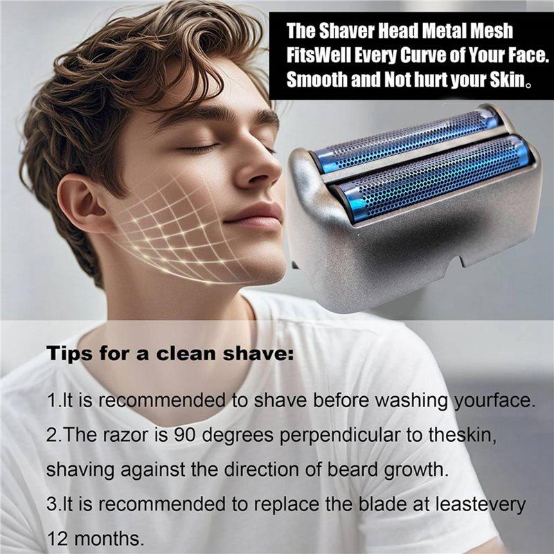 3X Replacement Foil And Cutter For Babyliss UV Double Foil Shavers Replacement For UV Foil Shavers ONLY