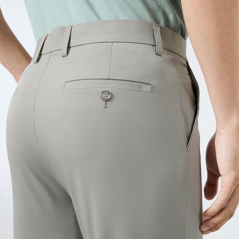 Qipai Herren Straight-Leg Casual Business Hose