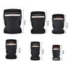 5pcs Plastic Quick Side Release Buckles Clasps Clips Dual Adjustable Security Double Lock Buckle Strap Dog Collar 15/20/25/32mm