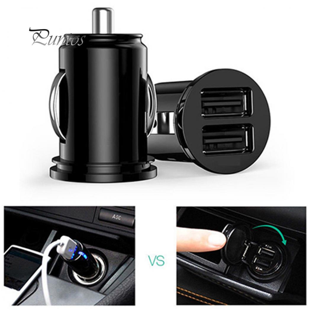

12V Автомобильный Грузовик Авто 2-портовый USB-адаптер для зарядного устройства