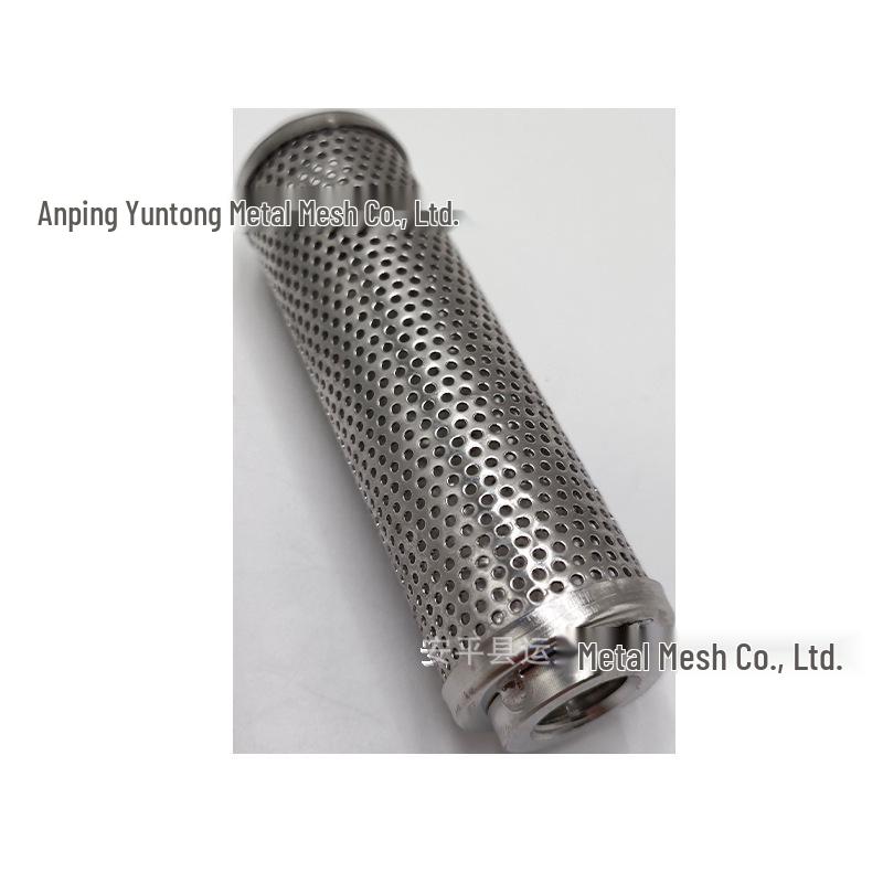 Stainless Steel 304 Perforated Filter Cartridge for Hospital Clinic Decoction Machines