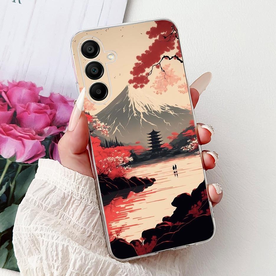 For Samsung Galaxy A16 5G Case A26 A36 A56 New Fashion Painted Cover Soft Silicone Case For Samsung A16 A 26 36 Galaxy A56 Shell