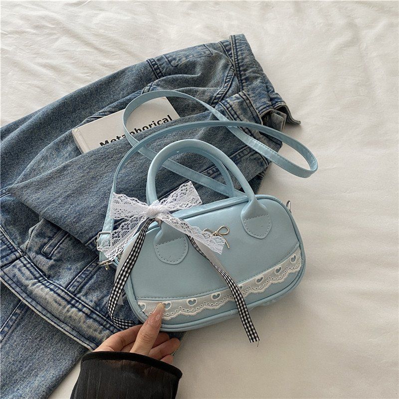 

Simple Stylish New Women s Crossbody Bag Fashion Handbag Shoulder Bag Versatile Bowling Bag Cute Bow Crossbody Pouch