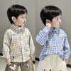 2026 Spring Boys' Long Sleeve Shirt - New Arrival for Kids, Available Now