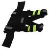 Walkie Talkie Chest Bag Green Fluorescent Strip Adjustable Chest Harness Universal for 2 Way Radio