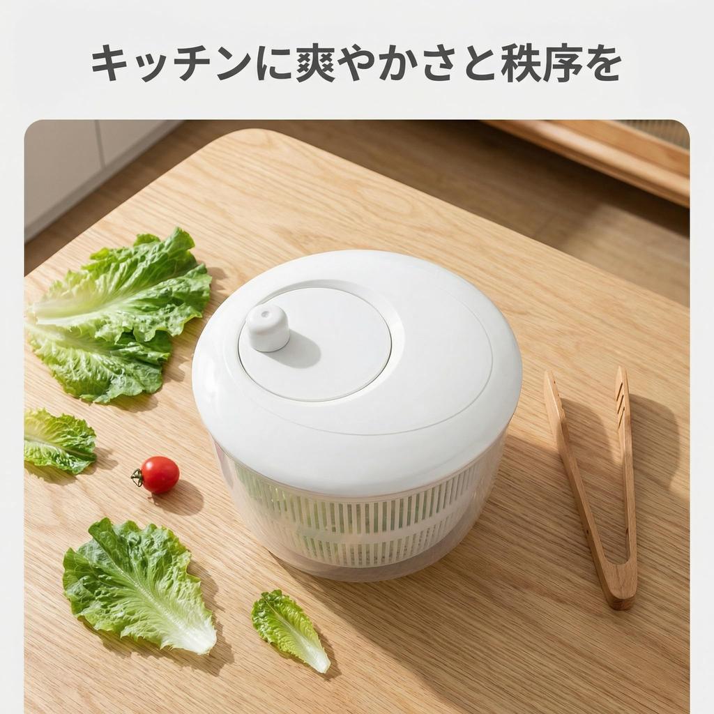 Salad Large Capacity Vegetable Rotating Manual Kitchen for Drying and Other White Spinner, Drainer, Dehydrator, Double-Walled, Detachable, Utensil,