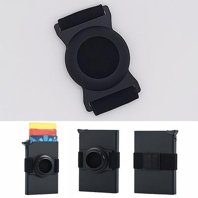 Geldclip voor heren kaarthouder band met positioneerklem accessoire voor portemonnee elastische geldband