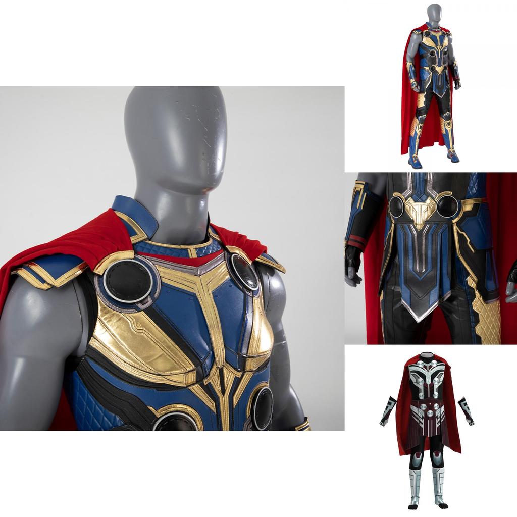 Kids Thor Love And Thunder Cosplay Jumpsuit For Halloween And Parties