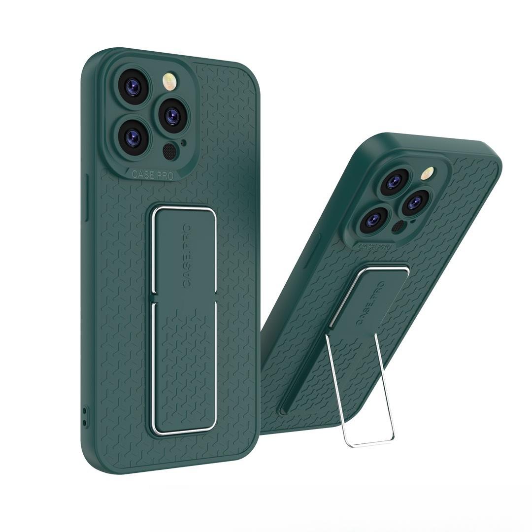 

Невидимая подставка подходит для плетеных чехлов для телефонов с мелкими отверстиями для Ip16pm, матовых защитных чехлов Apple 14 типа кожа 15 с полной защитой Apple 16Plus