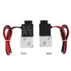 NC Solenoid Valve 3V1‑06 12V/24V 3 Way 2 Position 1/8"  Normally Closed Pneumatic Solenoid Air Valve Solenoid Air Valve
