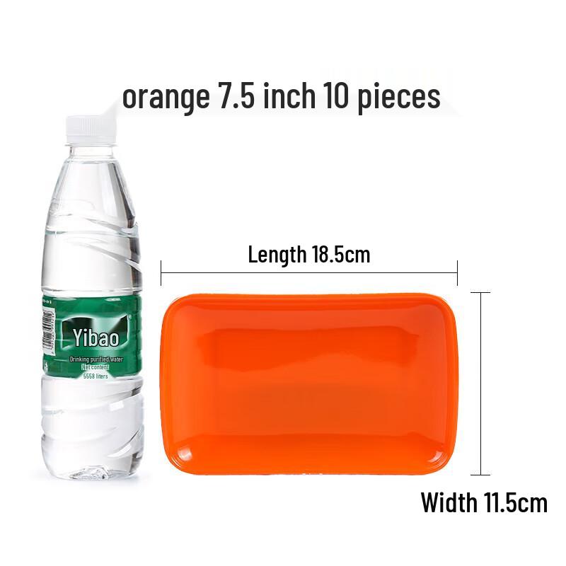 Melamine Rectangular Plate