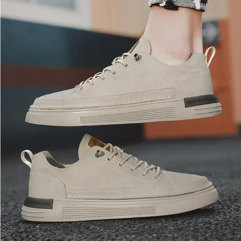 Mocasini pentru bărbați Pantofi Pantofi sport clasici pentru bărbați Pantofi casual cu platformă slip-on pentru bărbați Pantofi sport din piele Pantofi noi comozi cu talpă plată Bărbați