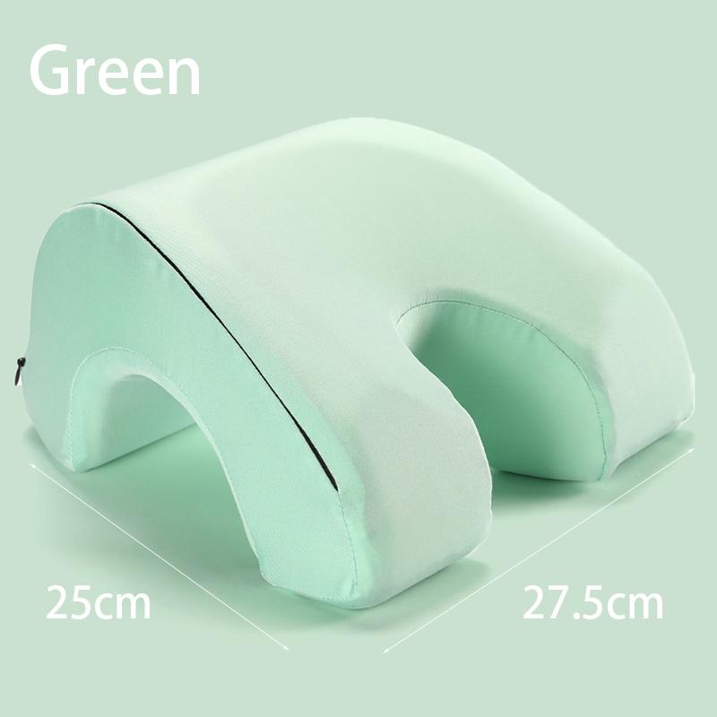 Nap Pillow Memory Sponge Ergonomic Design Springback Breathable Travel Office Students Take A Nap Rest Pillow Adult