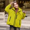 Women's Hooded Thick Down Parka Coat, Winter 2024 Fashion, Loose Fit (Model HE99840)