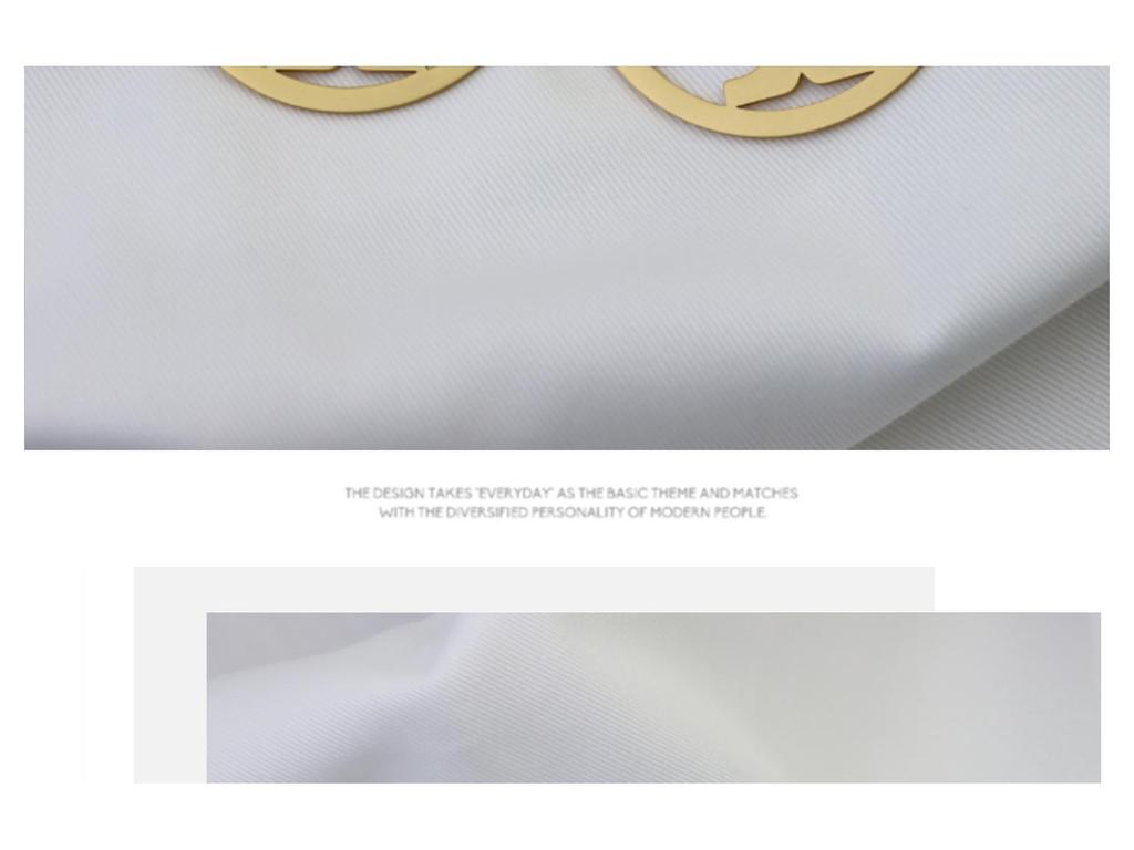 European & American Style Frosted Gold Retro Earrings: Luxurious Round Brass with Logo Design