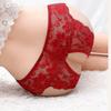 Plus Size Open Crotch Panties for Women Transparent Lace Underwear Sleepwear Lingerie 6 Colors Available