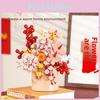 Spring Festival Building Blocks Kit With Diy Assembly For Holiday Celebration And Collectors