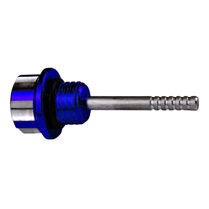 Oil Dipstick Caps Plug Engine Crankcase Oil Level Gauge Universal Aluminum Dipstick Level Gauge Motorbike Accessories