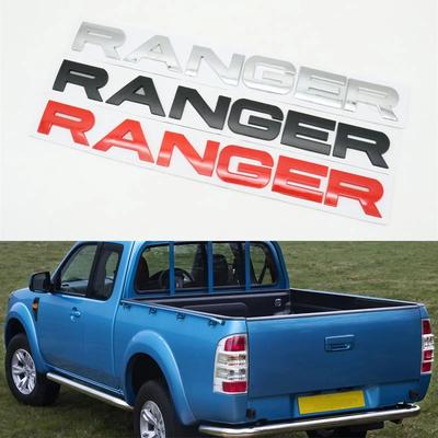 Swpzb8 Rear Trunk Styling Sticker Letter Logo Emblem Tail Nameplate Decal For Ranger PX MK2 MC