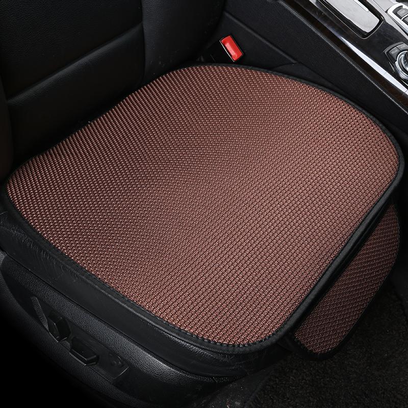 Summer Cool Car Seat Cover Cool Breathable Fabric Car Front Seat Cushion/Rear Seat Cushion/Three -piece
