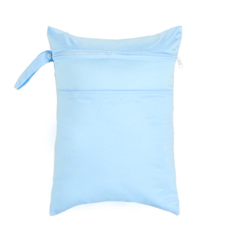 

Waterproof 30x40 Double Zipper Mummy Bag with Wet-Dry Separation 30*40cm double pocket