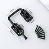 Thickened Gate Latch Non Perforated Door Bolts Hardware Door Buckle  Drawer